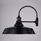 Vaxcel Dorado 18-in. W Metal Bronze Farmhouse Barn Motion Sensor Dusk to Dawn Outdoor Wall Light T0649 - alternate 9